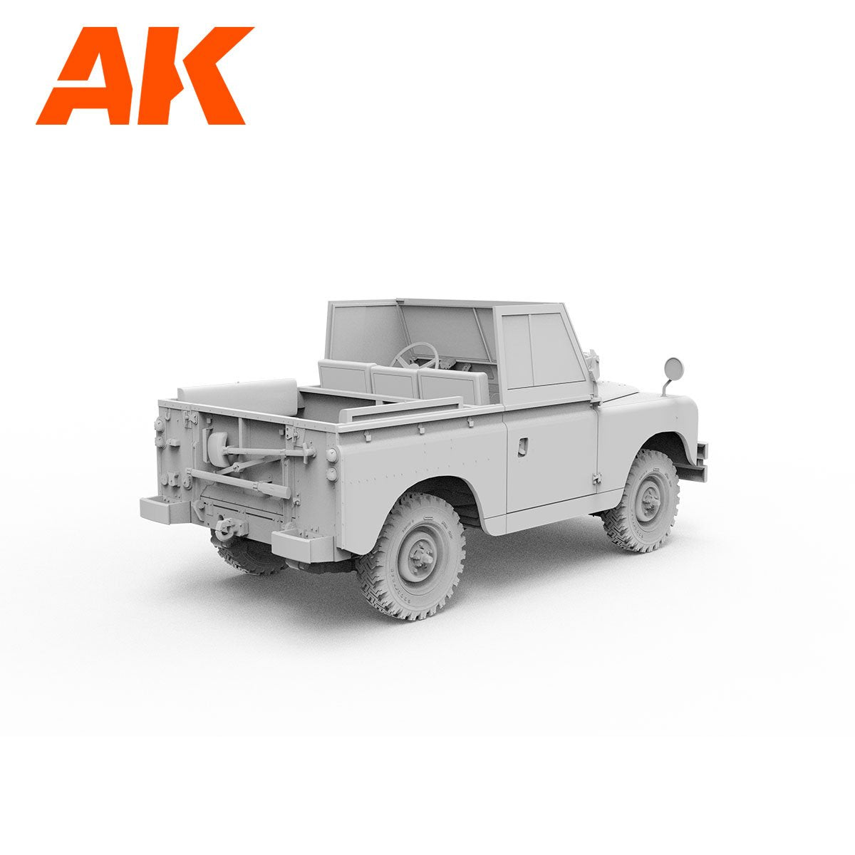 AK Interactive AK35012 LAND ROVER 88 SERIES IIA ROVER 8 1/35 – imagen 6