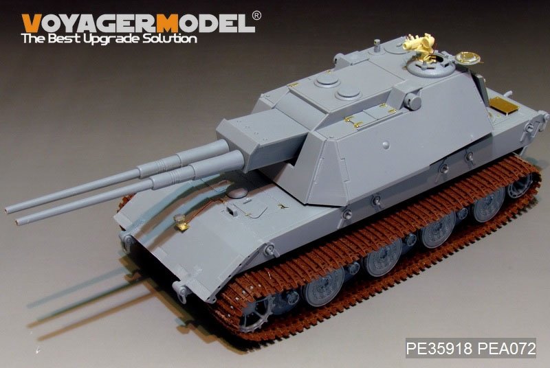 Voyager Model PE35918 WWII German E-100 Super Heavy Tank for AMUSING HOBBY 1/35 – imagen 2