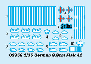 Trumpeter 02358 German 8.8cm Flak 41 1/35 – Bild 4