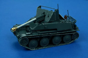 RB Model 48B28 7.62cm PaK36(r) late model Sd.Kfz.139 Marder III 1/48 – immagine 2