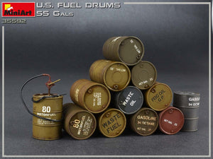 MiniArt 35592 U.S. FUEL DRUMS 55 GALS. 1/35 – imagen 5