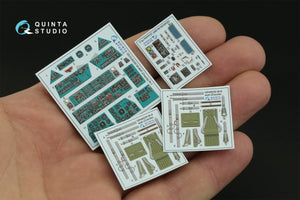 Intérieur imprimé en 3D et coloré sur papier décalcomanie Quinta Studio QD48339 Mi-8MT (Zvezda) 1/48 – image 2