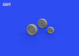 Eduard 648708 F-16 wheels late TAMIYA 1/48 – Bild 2