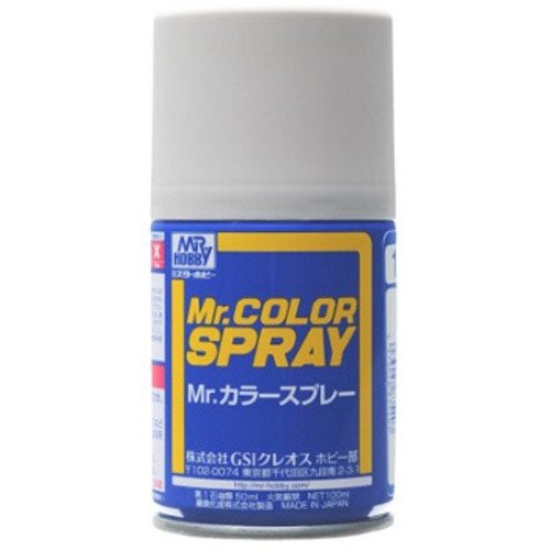 Mr.Hobby S-011 S011 Light Gull Gray - (Semi Gloss) Spray – imagen 2