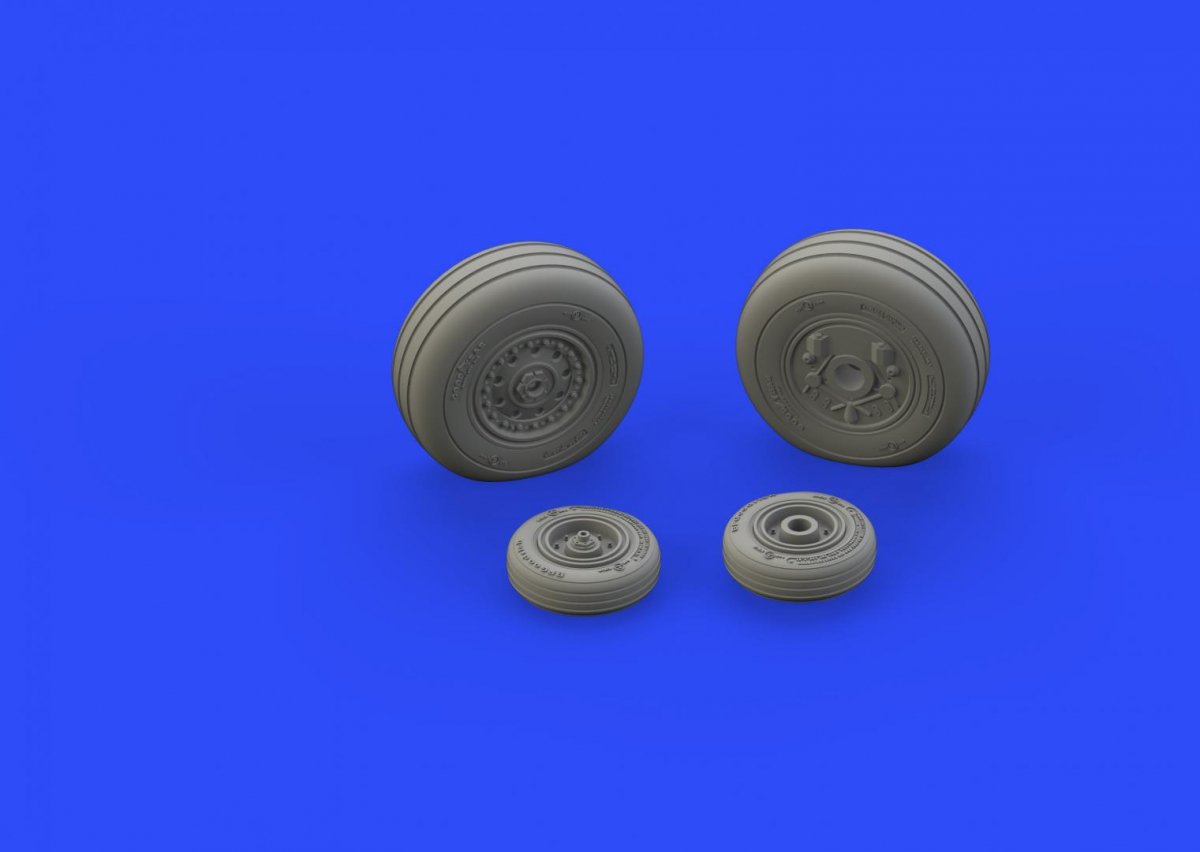 Eduard 648313 F-4J wheels ZOUKEI MURA 1/48 – zdjęcie 3