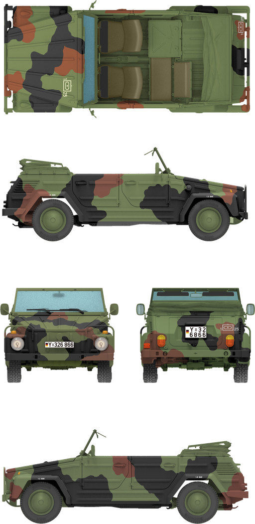 Das Werk DW35044 Kurierwagen Typ 181 Standard Version 1/35 – image 7