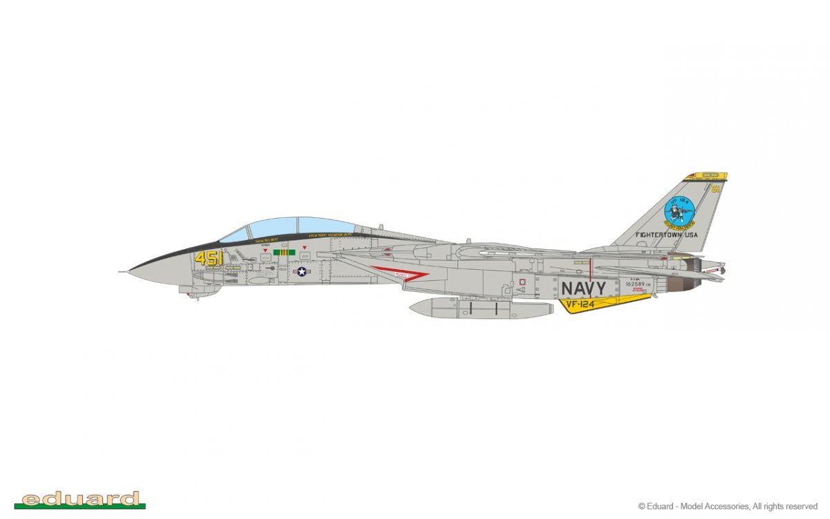 Eduard D48105 F-14A TAMIYA 1/48 – Bild 7