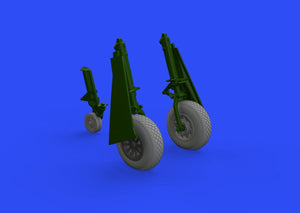 Eduard 648513 P-51D wheels pointed cross tread 1/48 EDUARD – imagen 2