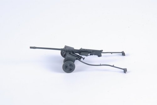 CMK 3140 Swiss WW II Anti-Tank Rifle Solothurn S-18/1000 w/wheeled carriage 1/35 – imagen 4