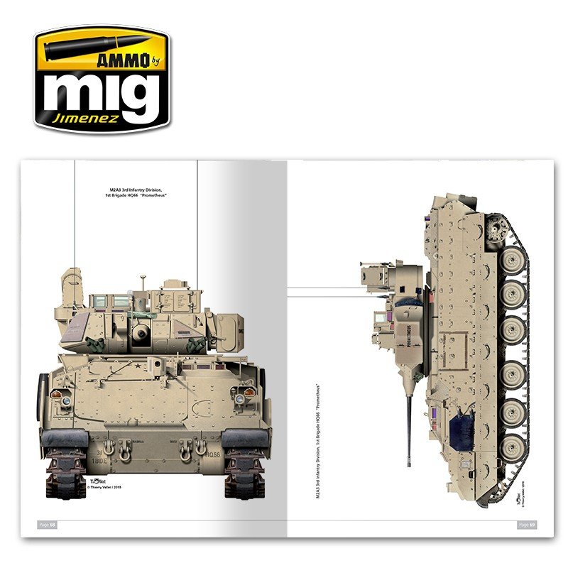 AMMO of Mig Jimenez 5952 M2A3 BRADLEY FIGHTING VEHICLE IN EUROPE IN DETAIL VOL 2 (English) – imagen 10