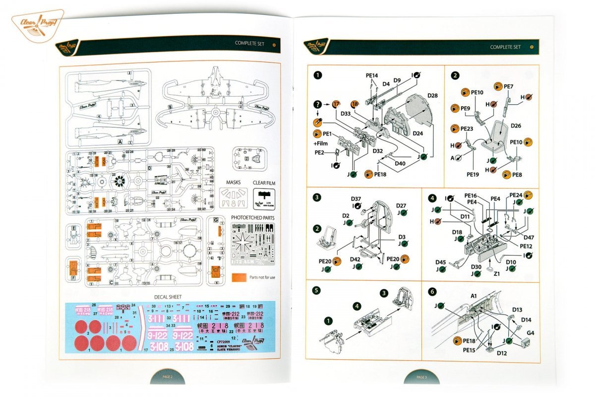 Clear Prop! CP72009 A5M2b Claude (version tardive) KIT AVANCÉ 1/72  – image 13