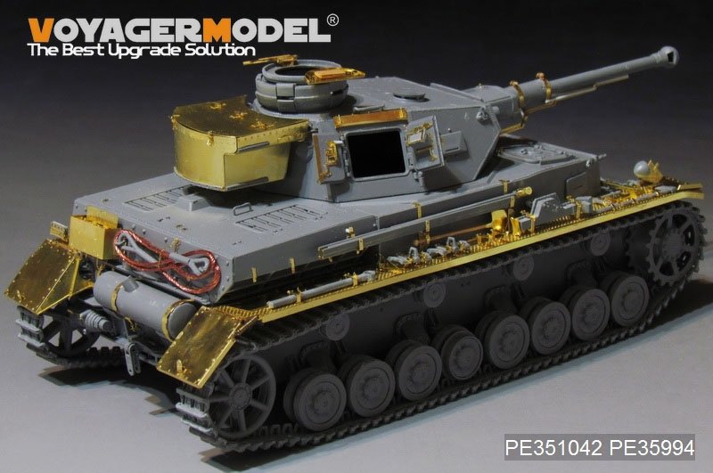 Voyager Model PE351042 WWII German Pz.Kpfw.IV Ausf.F2 Basic For Border BT-003 1/35 – Bild 8