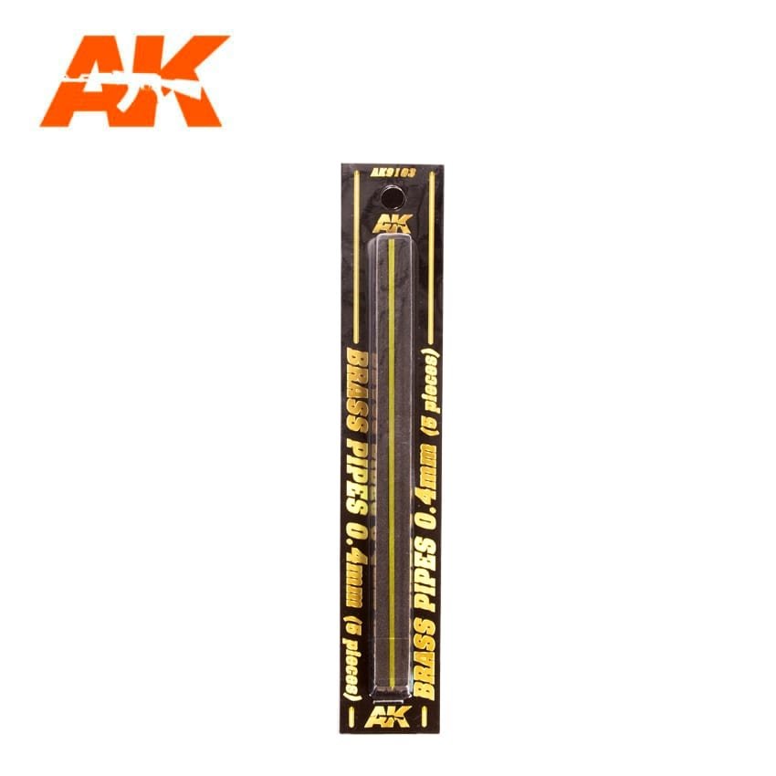 AK Interactive AK9103 BRASS PIPES 0.4MM Ø. 5 UNITS. – Bild 2