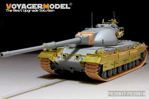 Voyager Model PEA386 British Conqueror MK.II Heavy Tank MK2 Track covers (For DRAGON 3555) 1/35 – imagen 2
