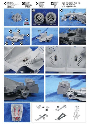 Kit de détails KA Models FE-20010 FERRARI F2007 Fujimi 1/20 – image 3