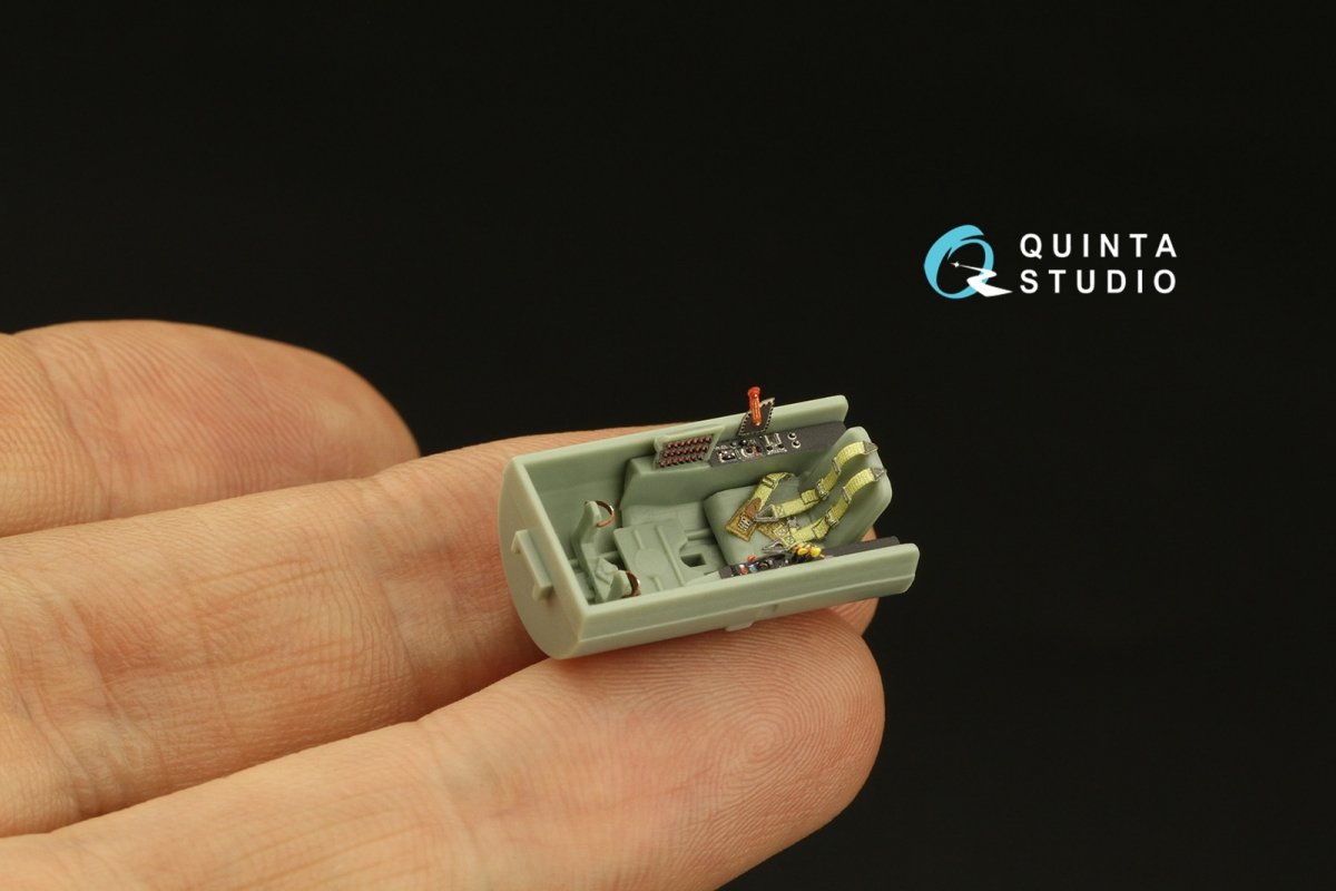 Quinta Studio QD72047 Me-262A 3D-Printed &amp;amp; coloured Interior on decal paper (Academy) 1/72 – imagen 8