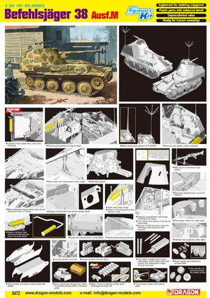 Dragon 6472 Befehlsjaeger 38 Ausf.M 1/35 – image 2