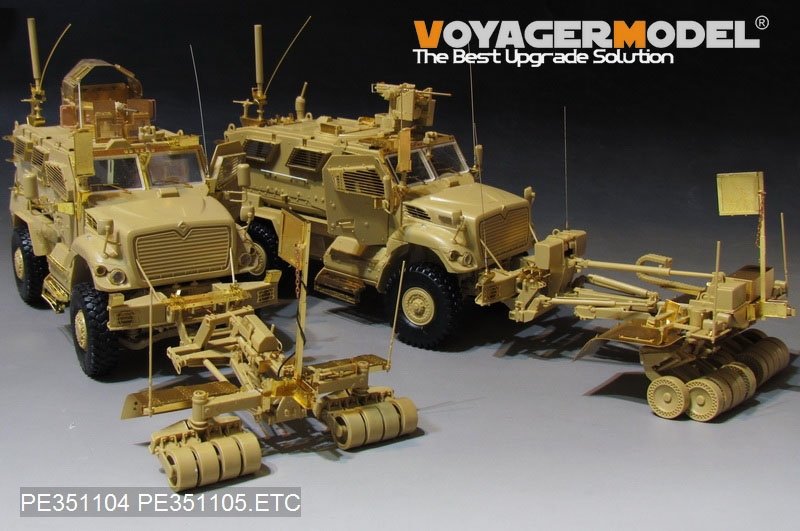 Voyager Model PE351105 Modern US Army Spark II Mine Roller Upgrade Set For PANDA HOBBY 1/35 – imagen 6