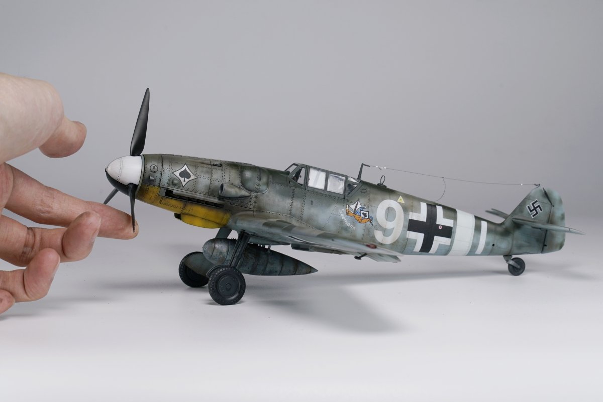 Border Model BF-001 Messerschmitt BF109G-6 &amp;quot;Gustav&amp;quot; 1/35 – imagen 13