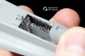 Quinta Studio QD48040 F/A-18С (late) 3D-Printed &amp;amp; coloured Interior on decal paper (for Kinetic) 1/48 – Bild 4