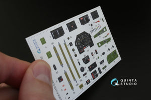 Quinta Studio QD32004 P-51D (Late) 3D-Printed &amp;amp; coloured Interior on decal paper (for Tamiya kit) 1/32 – Bild 4