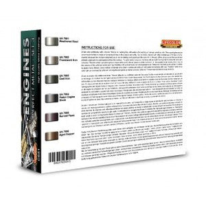 Lifecolor CS51 Acrylic paint set Engines 6x22ml – image 2