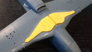 Omask 74810 P-51D Mustang wheel bay plugs (for Eduard) 1/48 – Bild 4