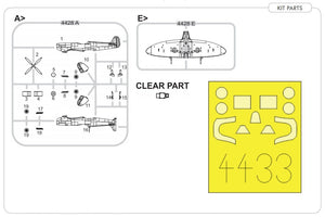 Eduard 4433 Spitfire Mk. IXc late 1/144 – imagen 4