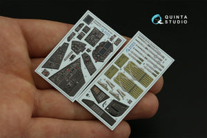 Quinta Studio QD48295 Mi-35M 3D-Printed &amp;amp; coloured Interior on decal paper (Zvezda) 1/48 – immagine 11