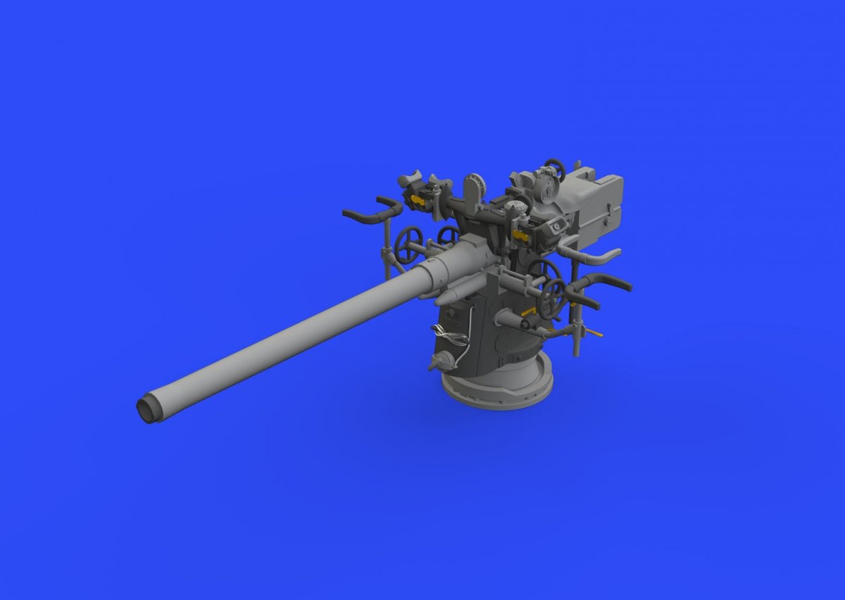 Eduard 648327 Sous-marin allemand canon de 8,8 cm TRUMPETER 1/48