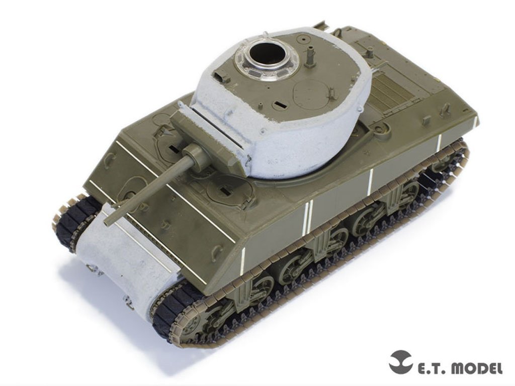 E.T. Model P35-082 WWII US ARMY M4 Sherman T48 w/duck bill (Type 1) Workable Track ( 3D Printed ) 1/35 – zdjęcie 4