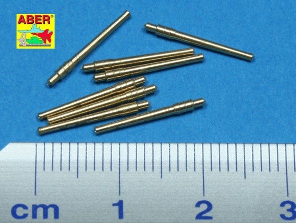 Aber 1/700L-28 Set of 8 pcs 356mm (14in) L45 Vickers type 41 barrels for Kongo, Haruna, Hiei, Kirishima 1/700 – image 2