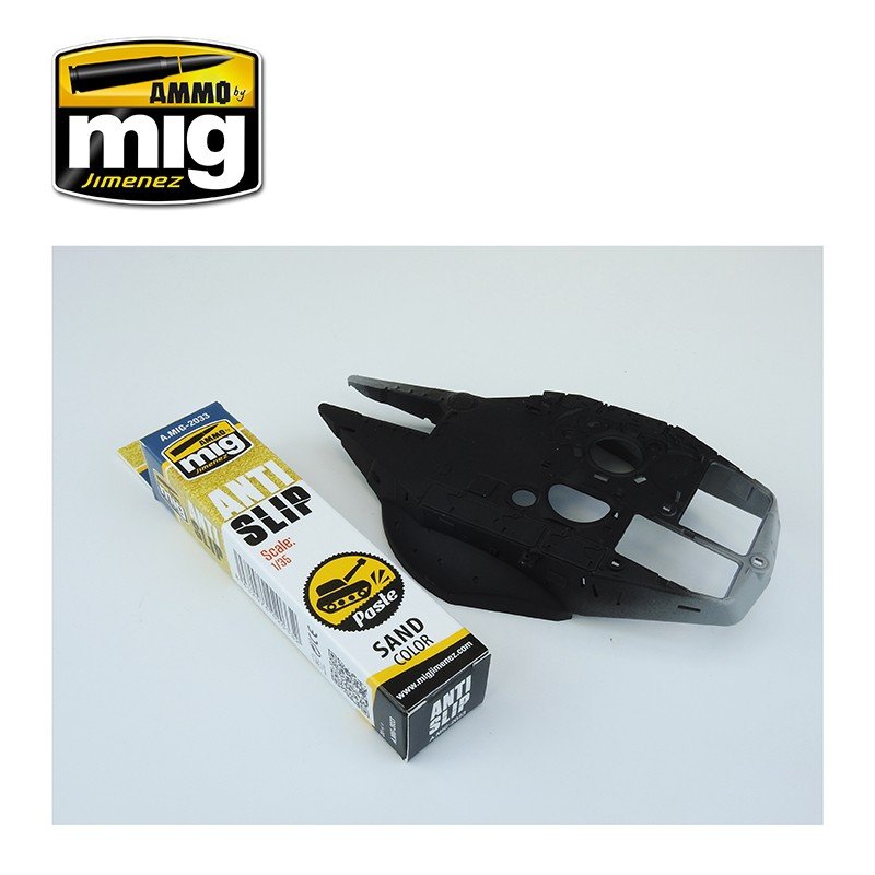 Ammo of Mig 2033 ANTI-SLIP PASTE - SAND COLOR FOR 1/35 – imagen 2