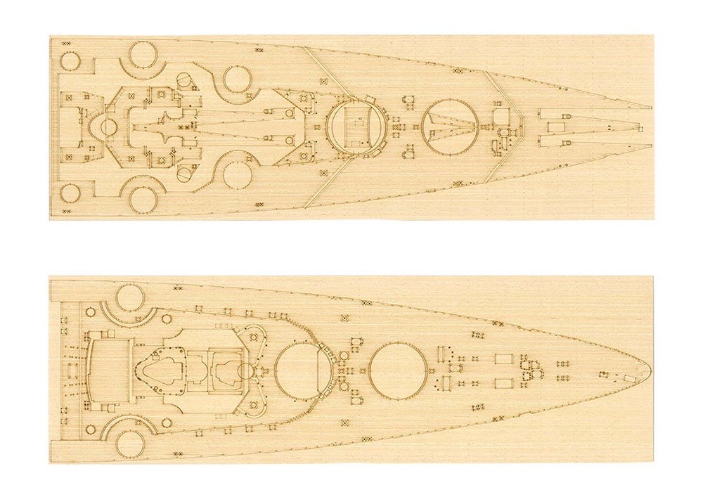 I Love Kit 66601 AV-8B Bismarck 1941 Detail-up Set for Trupmeter 05358 1/350 – immagine 6