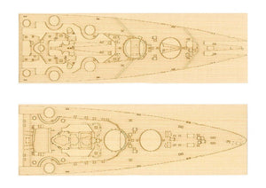 I Love Kit 66601 AV-8B Bismarck 1941 Detail-up Set for Trupmeter 05358 1/350 – immagine 6