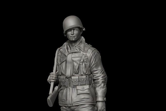 Panzer Art FI35-094 US Soldier in M43 uniform No.1 1/35 – Bild 2