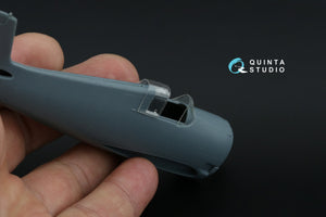 Quinta Studio QC72008 F6F-3/5 Hellcat vacuumed clear canopy (Eduard) 1/72 – Bild 3
