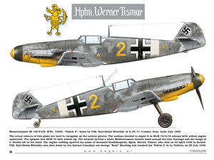 Kagero 15034 Messerschmitt Bf 109s over the Mediterranean Part I (kalkomania/decals) EN/PL – Bild 4