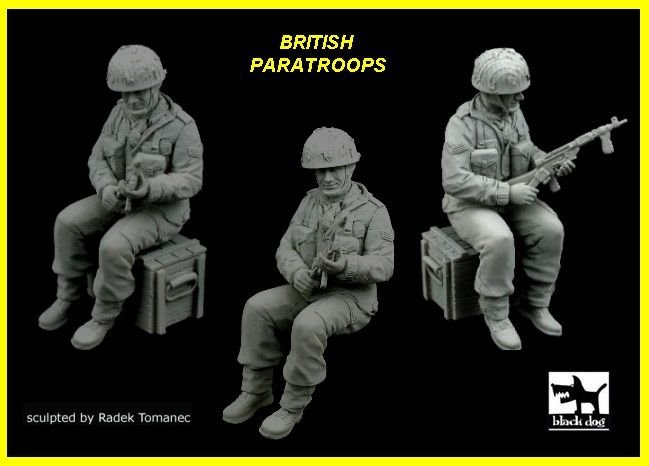 Black Dog F35098 British paratrooper 1/35 – immagine 3