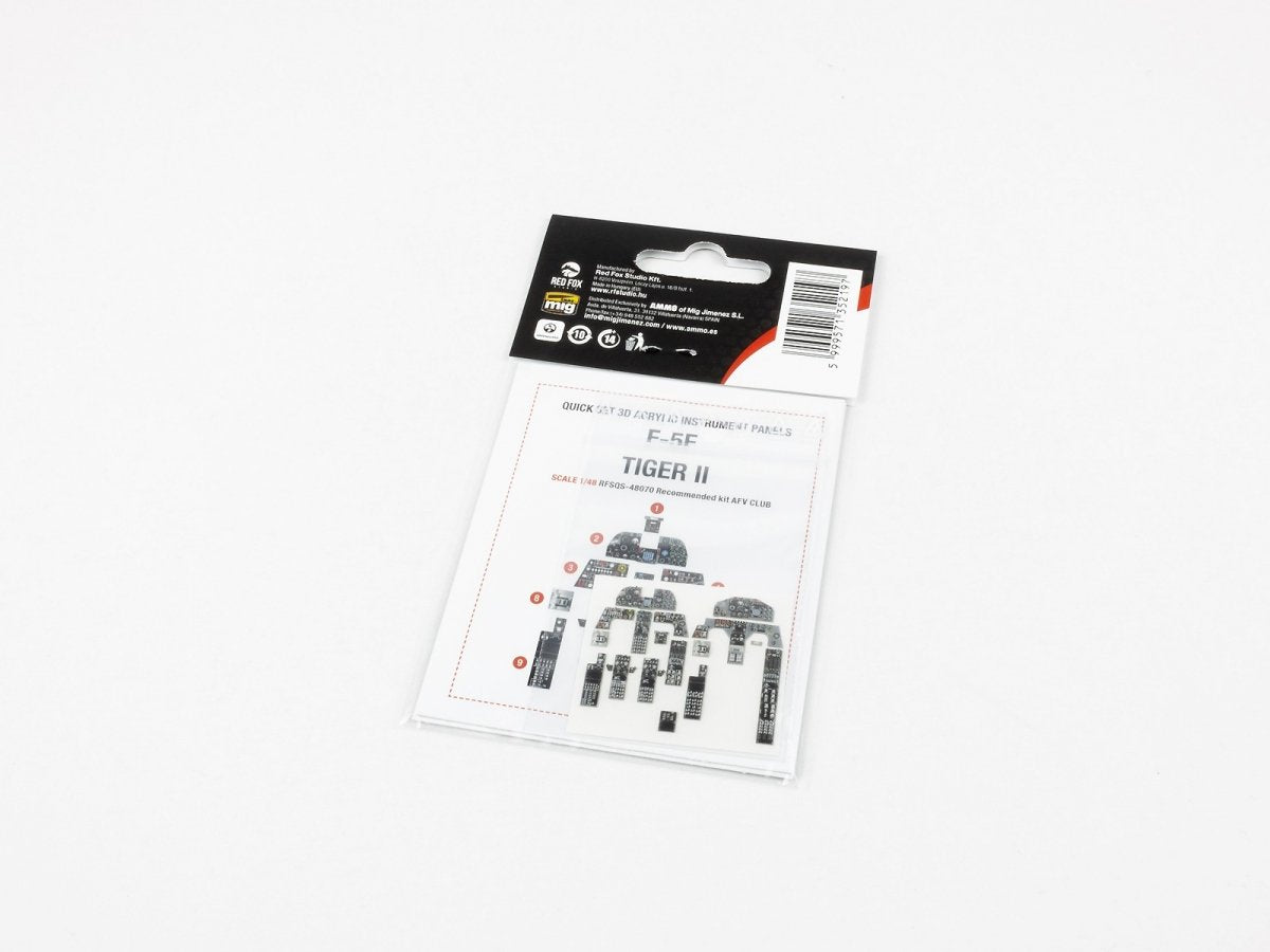 Red Fox Studio QS-48070 F-5F Tiger II AFV Club 1/48 – imagen 2