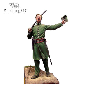 502 Abteilung ABT1013 5TH GEORGIA INFANTRY (CLINCH RIFLES) 1861. 54MM RESIN. – Bild 2