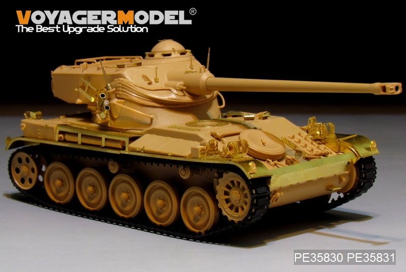 Voyager Model PE35830 Modern French AMX-13light tank basic smoke discharger, Atenna base Include (For TAMIYA 35349) 1/35 – Bild 2