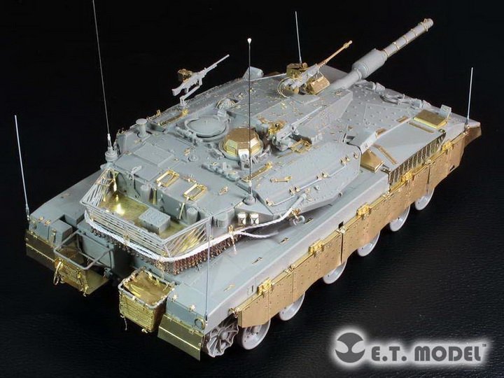 E.T. Model E35-246 Israeli Merkava Mk.3D Late LIC MBT (For MENG TS-025) 1/35 – imagen 9