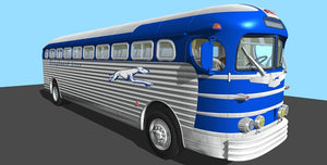 Roden 816 GMC PD3701 Autobus Silverside « Greyhound Lines » 1/35  – image 6