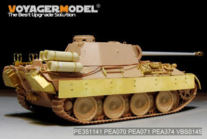 Voyager Model PE351141 WWII German Panther D w/&amp;quot;Stadtgas&amp;quot; Fuel Tanks Basic For TAMIYA 35345 1/35 – imagen 4