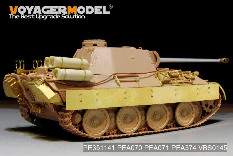 Voyager Model PE351141 WWII German Panther D w/&amp;quot;Stadtgas&amp;quot; Fuel Tanks Basic For TAMIYA 35345 1/35 – imagen 4
