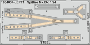 Eduard 634036 Spitfire Mk. IXc LööKplus 1/24 – zdjęcie 6