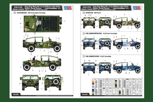 Hobby Boss 82467 Meng Shi 1.5 ton Military Light Utility Vehicle- Parade Versi 1/35 – zdjęcie 8