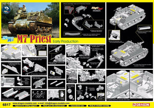 Dragon 6817 U.S. M7 Priest Early Production 1/35 – immagine 2