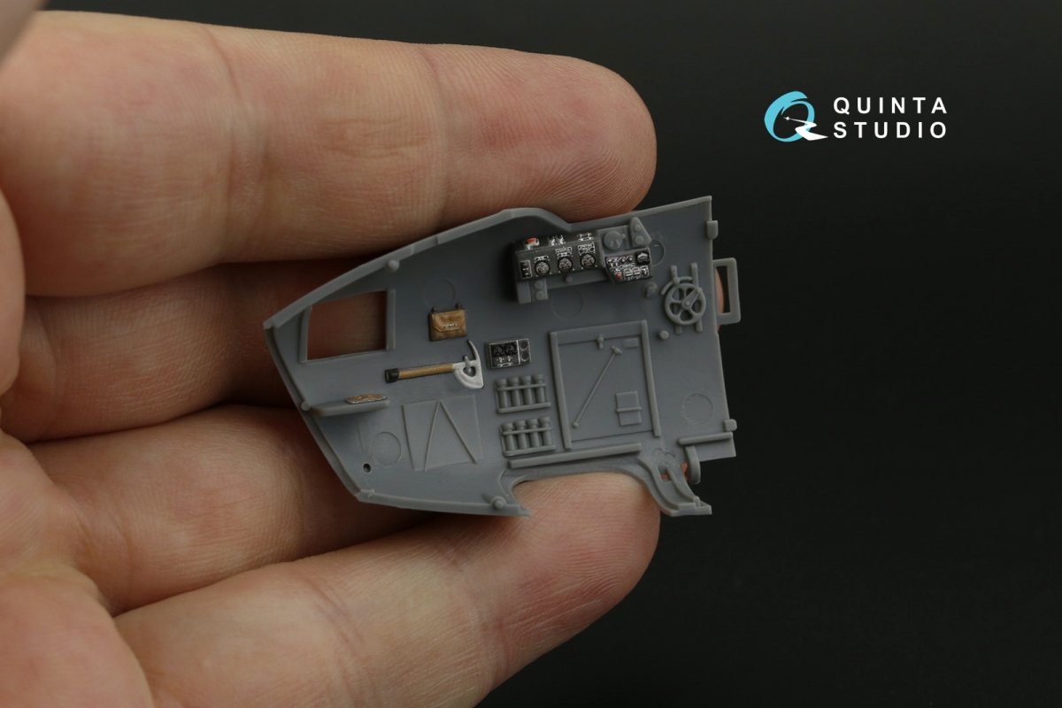 Quinta Studio QD48355 DH Mosquito B Mk.IV/PR Mk.IV 3D-Printed &amp;amp; coloured Interior on decal paper (Tamiya) 1/48 – imagen 9